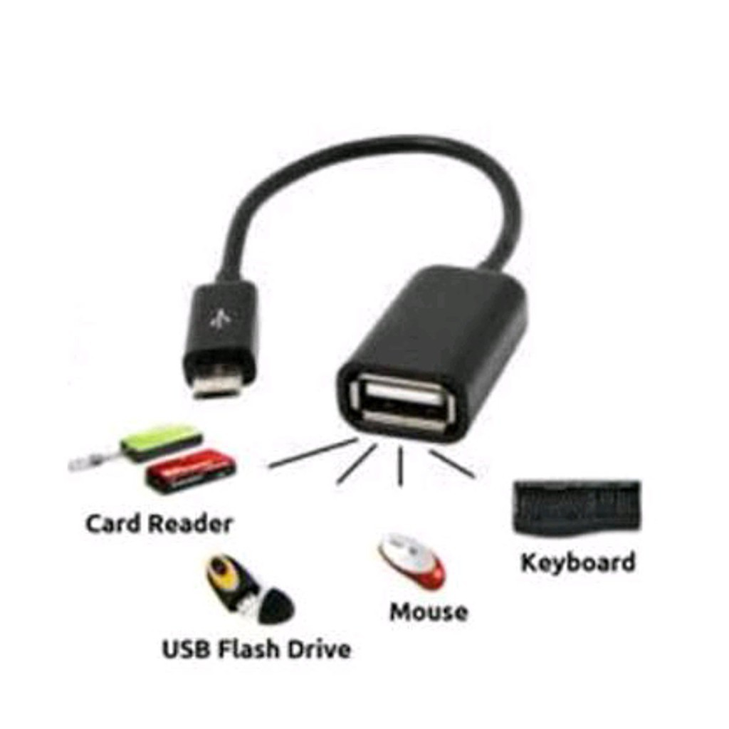 Kabel Otg For Samsung  Oppo Android-Usb Micro
