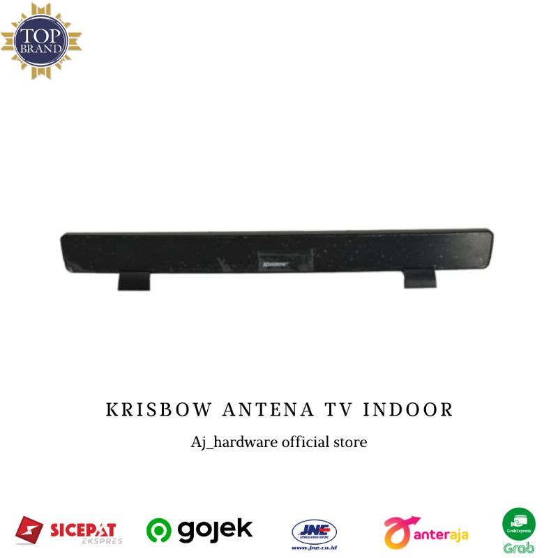Jual Krisbow Antena Tv Indoor Hd300 Hitam Shopee Indonesia