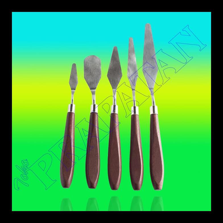 

TERBARU PISAU PALET / PAINTING KNIFE V-TEC SET (5 PCS) PERALATAN MELUKIS MURAH TERLENGKAP