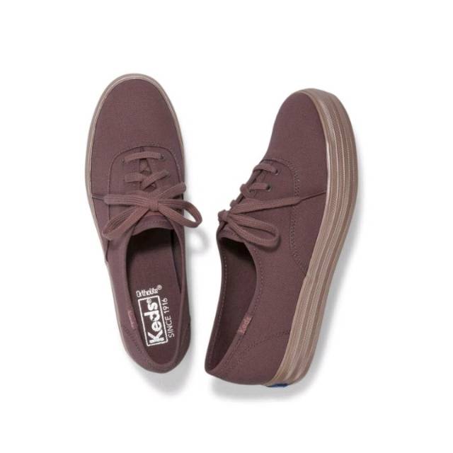 Keds Triple Shimmer Mauve