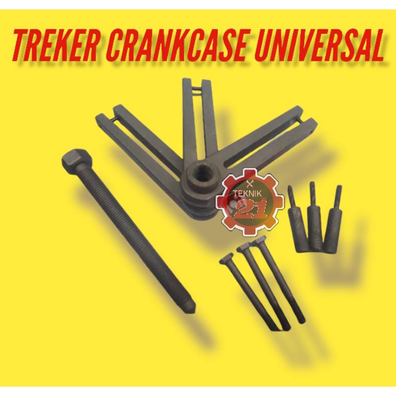 TRAKER BELAH CRANKCASE GRIP ON CRANKCASE SEPARATOR GRIP ON TRAKER BELAH MESIN UNIVERSAL ALL MOTOR