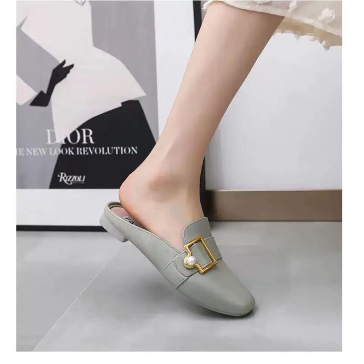 Sepatu Flat Shoes Fashion Paula Mutiara Import High Quality S2