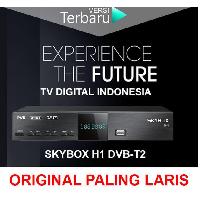 SSLJ SET TOP BOX DVB T2 SKYBOX TV DIGITAL INDONESIA, TANPA BIAYA BULANAN OSH6