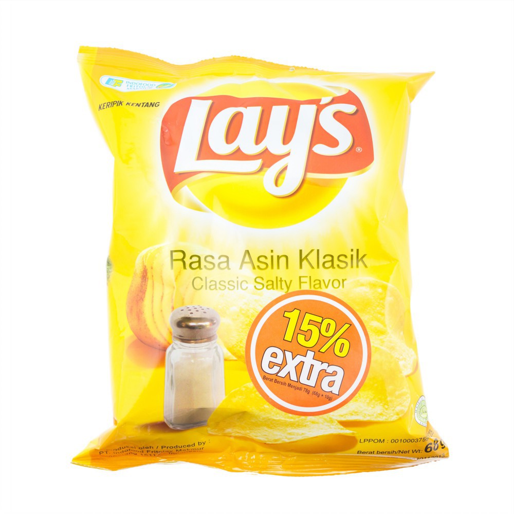 

LAY'S ASIN KLASIK 68GR PAK - Farmers Market