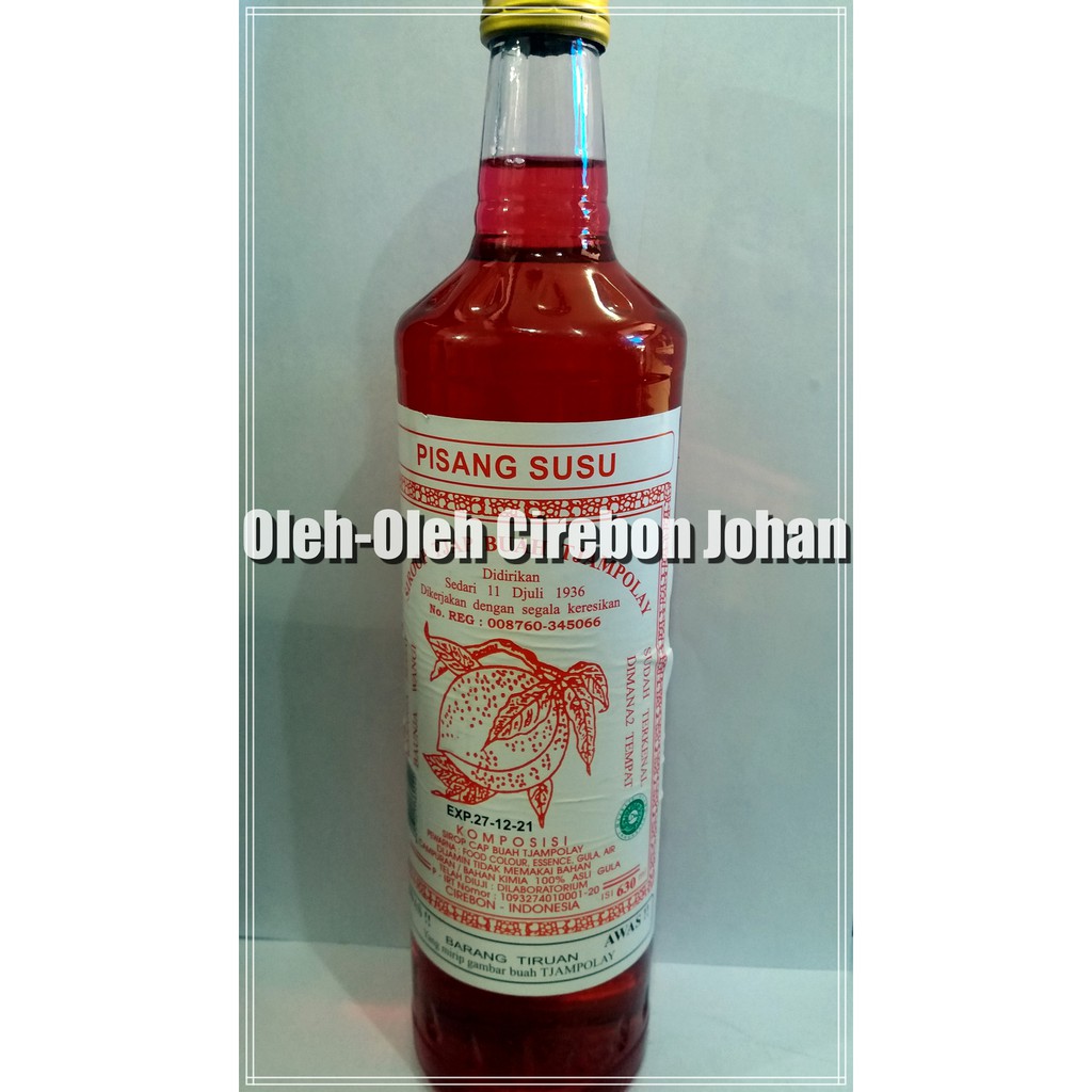 

Sirop / Sirup Tjampolay Cirebon