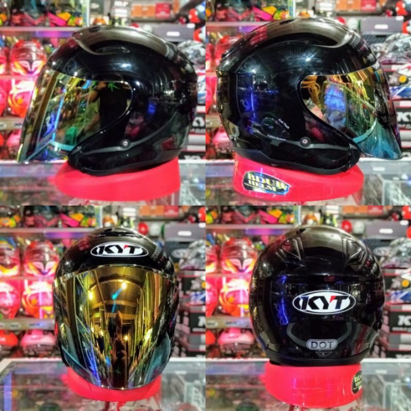 helm kyt kyoto solid paket GANTENG TERMURAH (BISA COD)-7