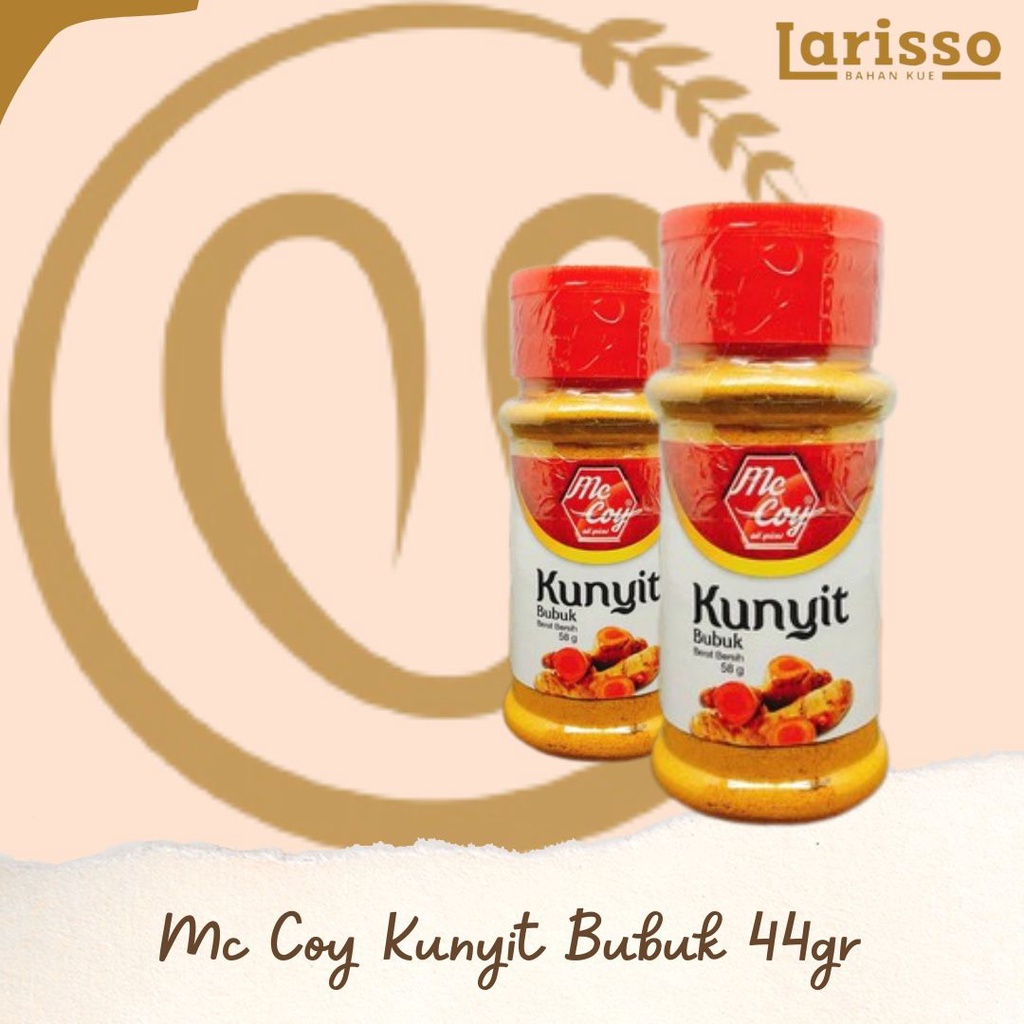 

MC COY FINELY GROUND TURMERIC KUNYIT BUBUK 58GR