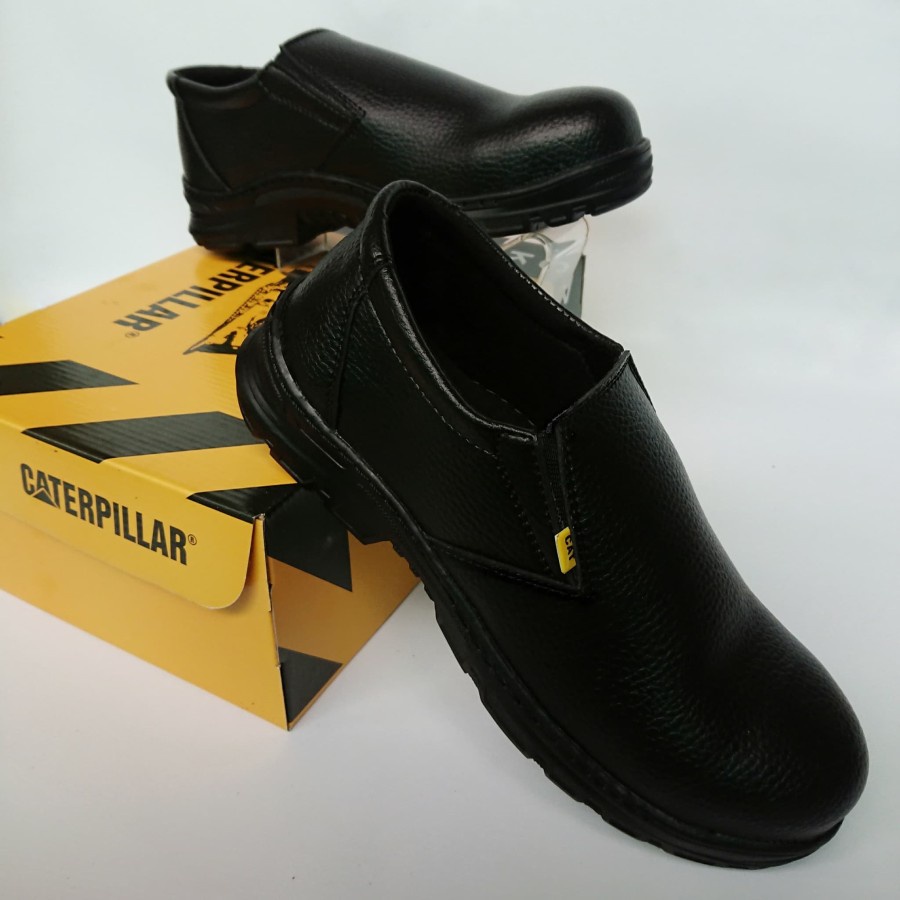 Sepatu Safety Slip-on Sepatu Kerja Safety sepatu proyek sepatu koky ready 36-44