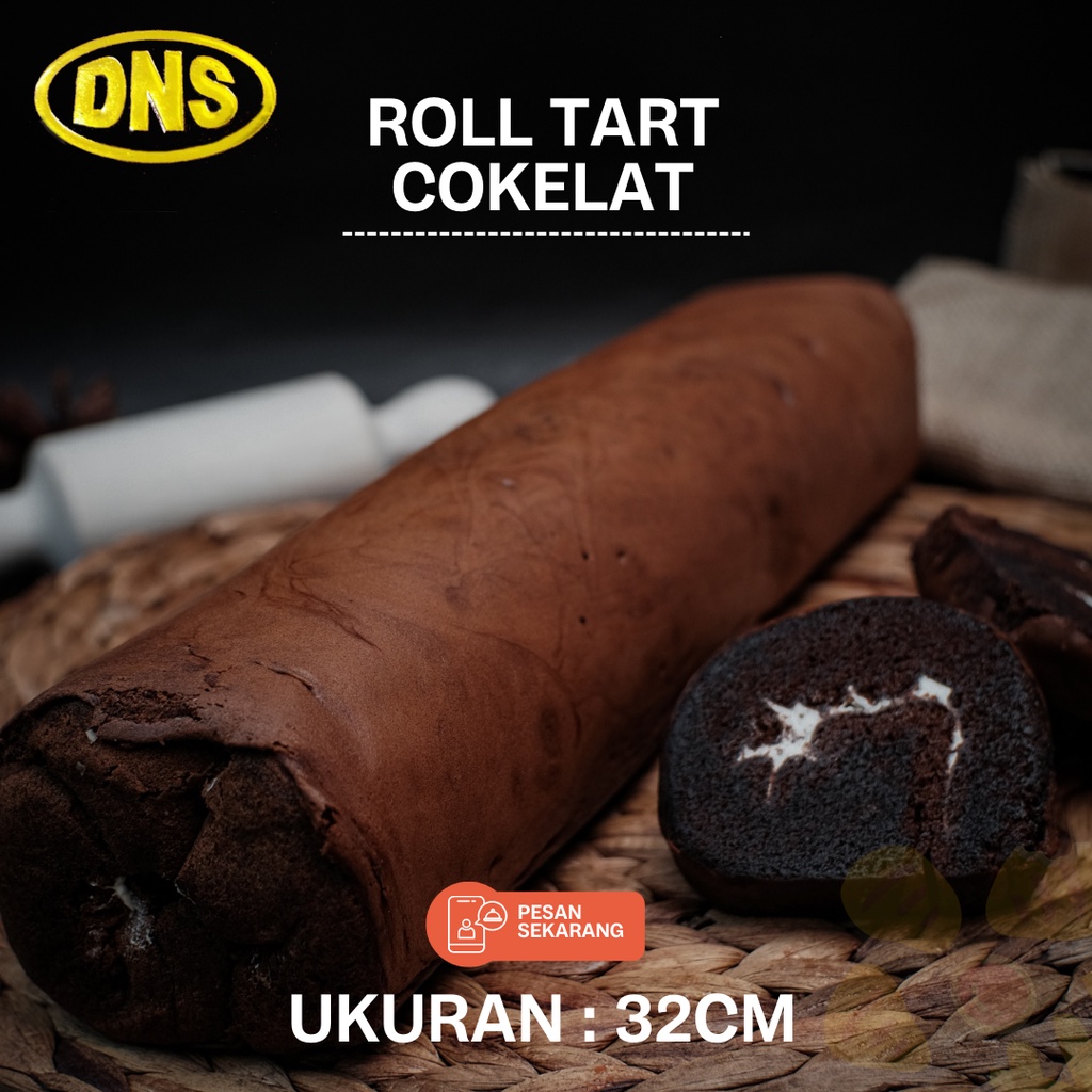 

Bolu Gulung Coklat BESAR / Kue Roll Tart PREMIUM