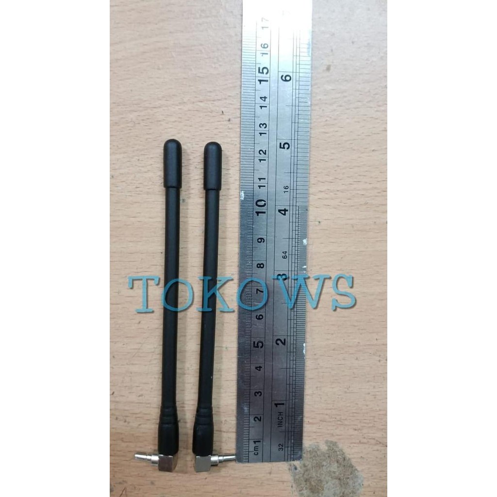 2Pcs 4G Lte Antenna Booster Ts9 Konektor 5Dbi Huawei E3372