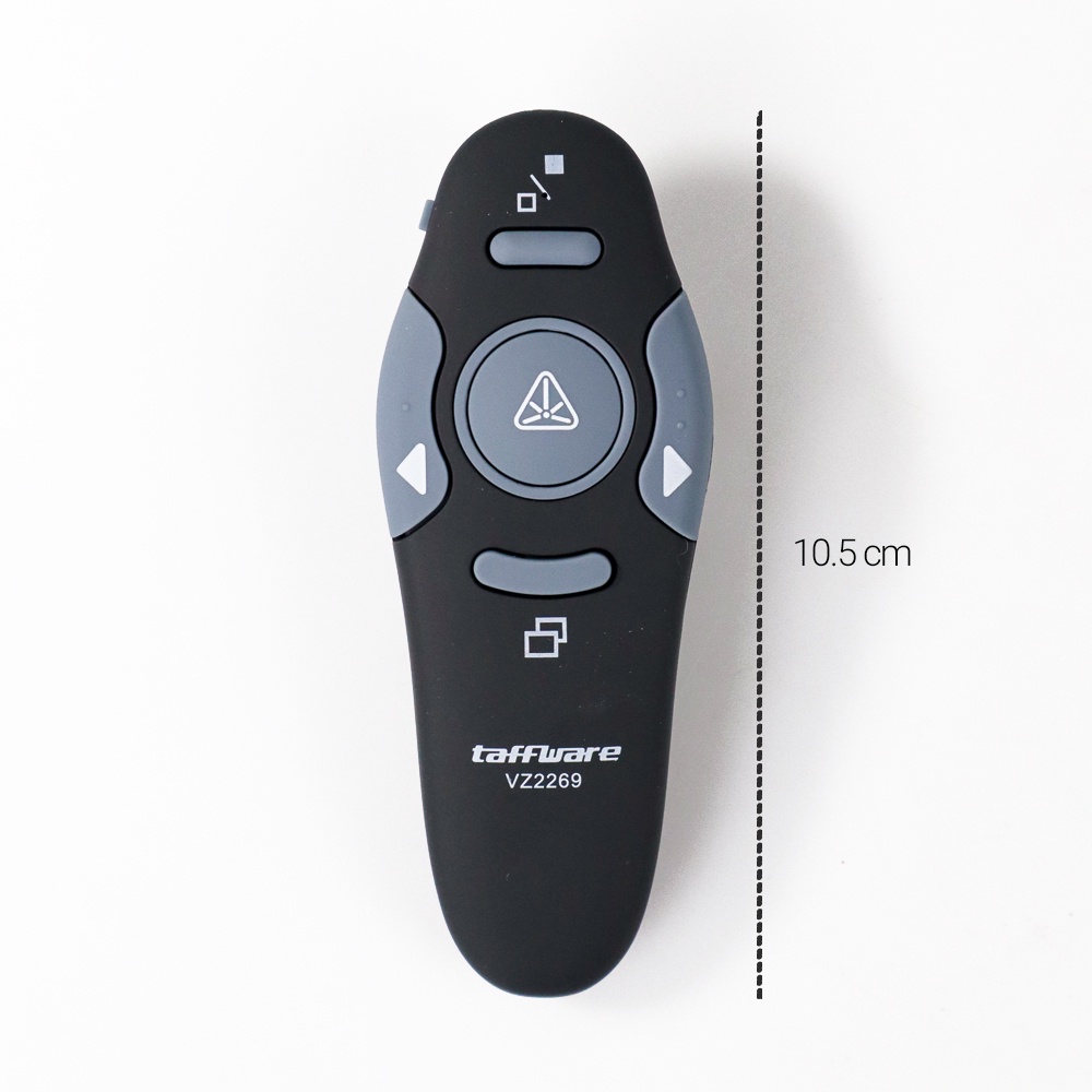 REMOT PRESENTASI LASER PLUG AND PLAY RF WIRELESS TAFFWARE DONGLE K100