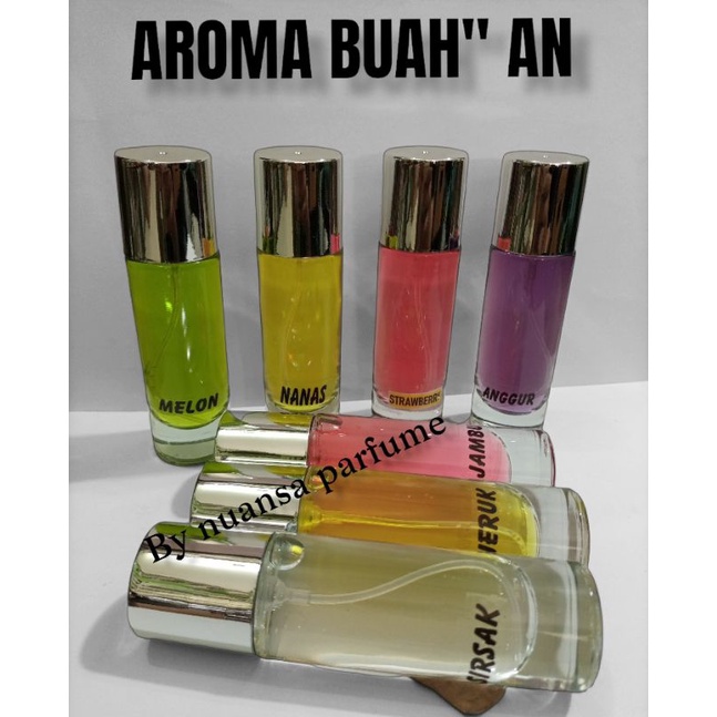 PARFUM REFILL AROMA BUAH BUAHAN PERMEN KARET BEBAS request