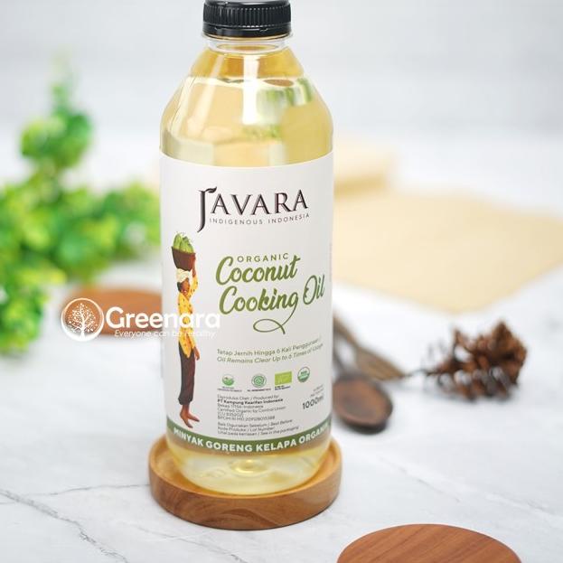 

♀ JAVARA Coconut Cooking Oil Non Aroma 1 L / Minyak Kelapa ✪