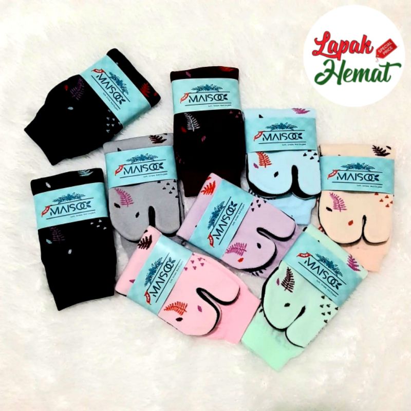 MAISOCK Kaos Kaki Anak Premium (motif daun)