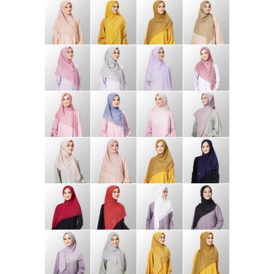 Mandjha Parfum Ivan Gunawan Fashion Scarf Polos Parfum 20 Warna