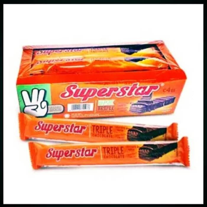 

SUPERSTAR WAFER CHOCOLATE 12x12x18gr