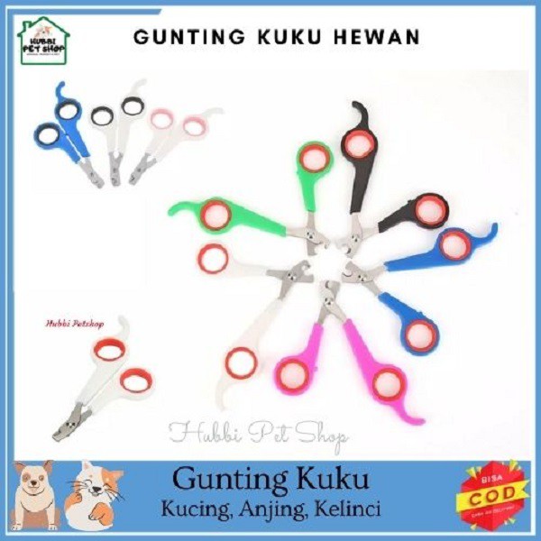 Gunting Kuku Anjing Kucing - Gunting Grooming - Gunting Warna Hitam