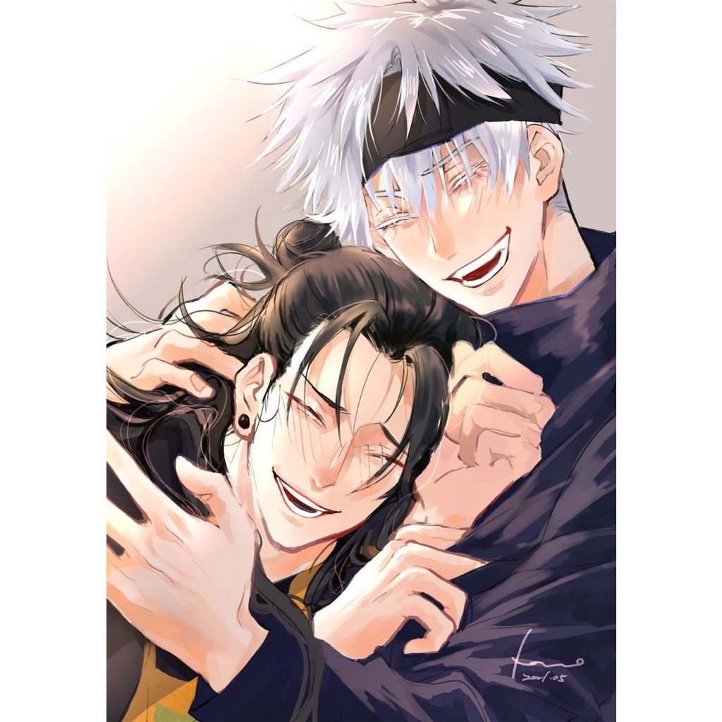 POSTER JUJUTSU KAISEN (12 Free 1) - POSTER ANIME - POSTER CUSTOM-JJKS 20