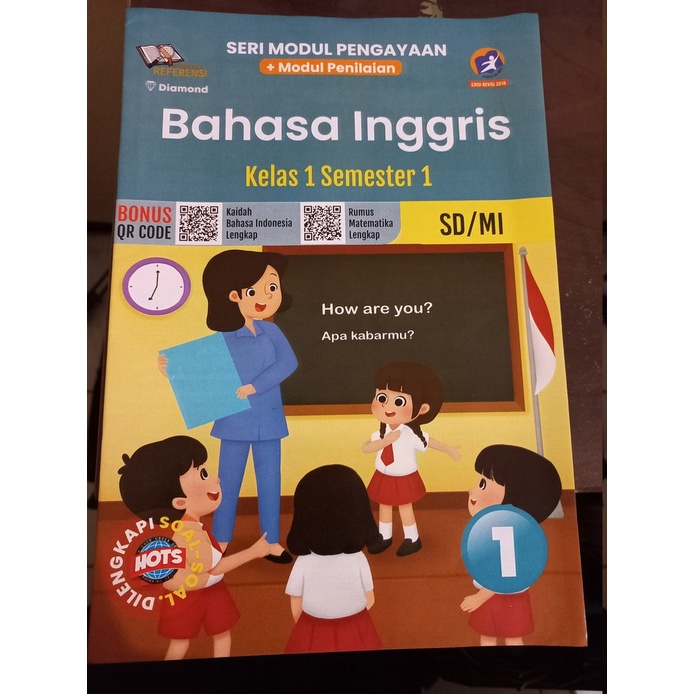 LKS BAHASA INGGRIS SD KELAS 1, 2, 3, 4, 5, 6 Seri Modul Penilaian Dan Pengayaan