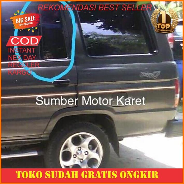Sparepart Mobil Karet Kaca Segiempat Kijang Rover Pintu Tengah New Produk Rekomendasi