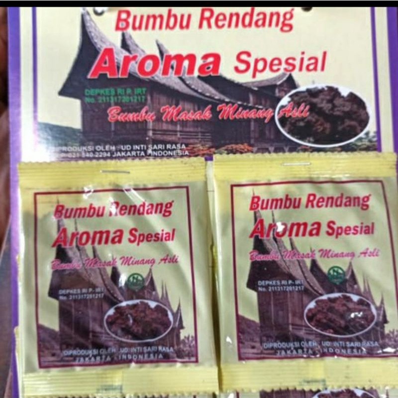 

Bumbu aroma spesial sachet