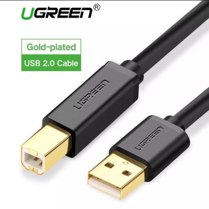 Ugreen Kabel Printer / Scanner Usb 2.0 Male to Usb Type B Male Original