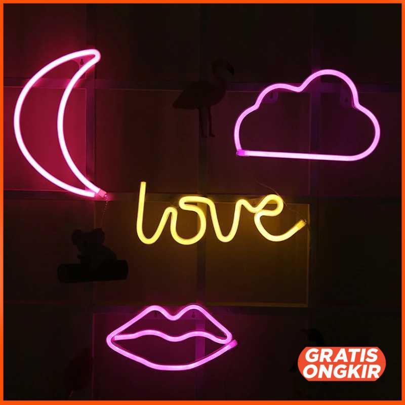 Lampu Dekorasi LED Neon Light M04 Cloud