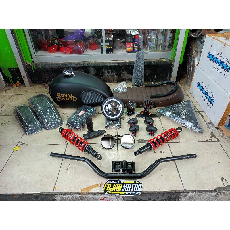 Paket Japstyle Komplit Promo Full set Promo Megapro Thunder Tiger GL Scorpio