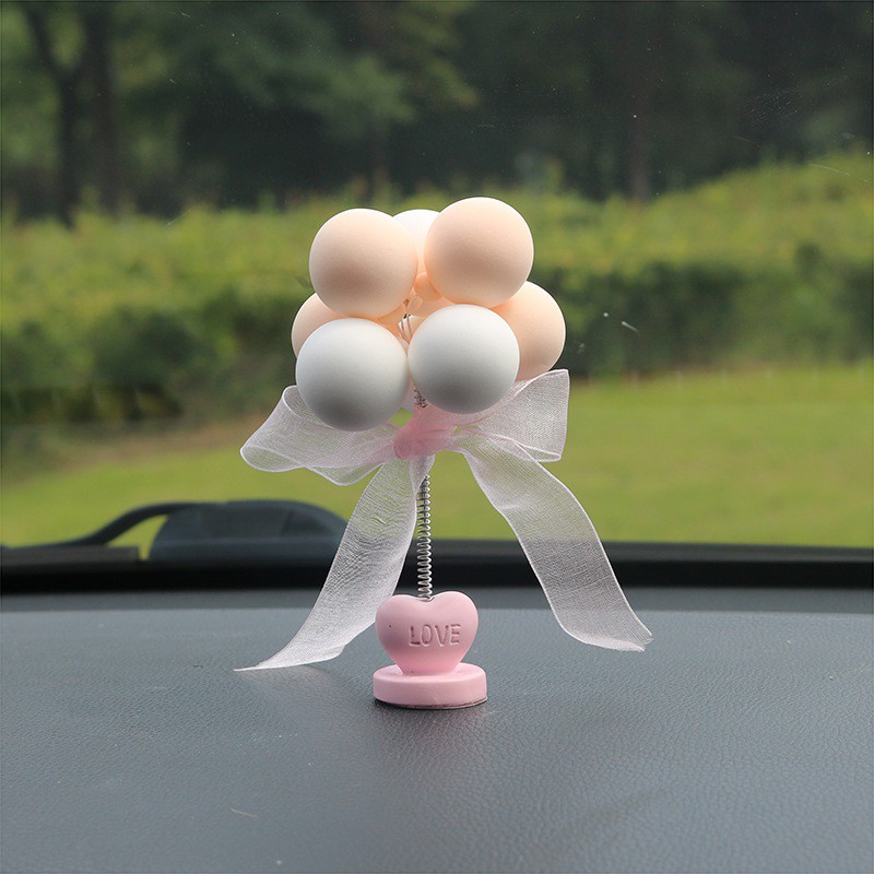 NEW Pajangan Mobil BALON PER PASTEL MACAROON Series