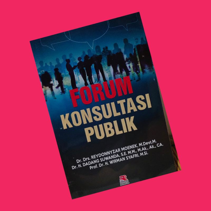 

forum konsultasi publik ....buku original