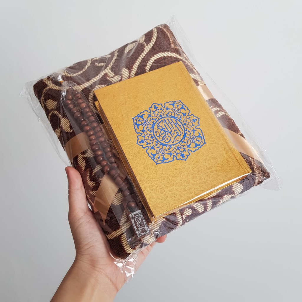 [S9QA6T] SAJADAH S9 + AL QURAN A6 + FREE TASBIH KAYU