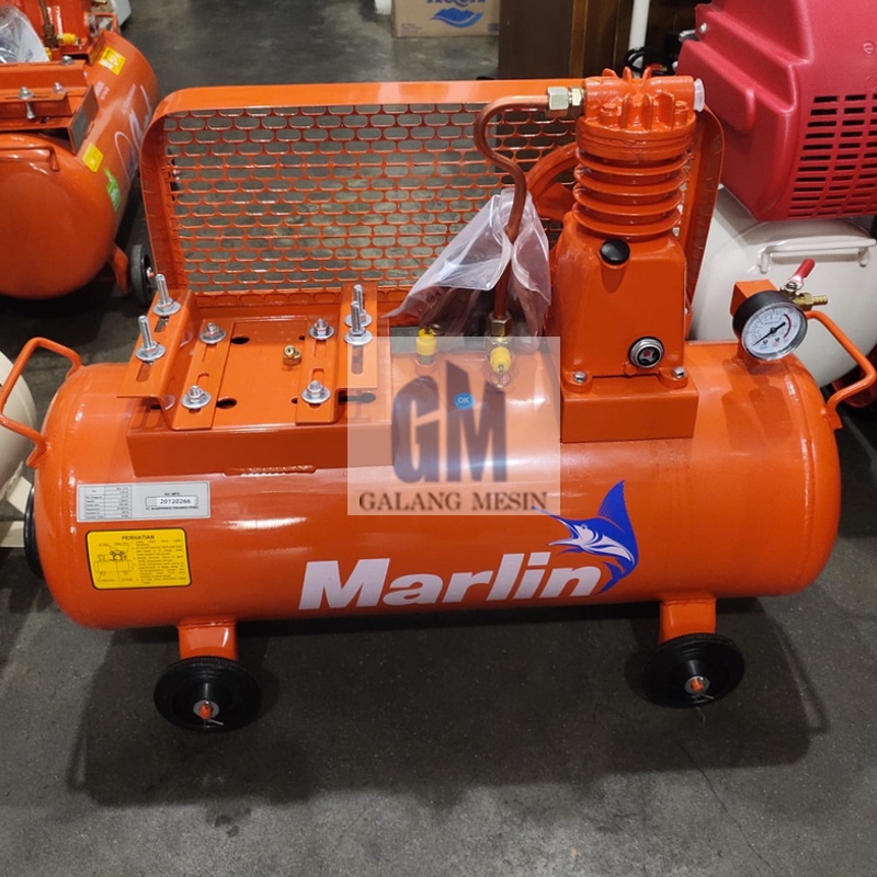 MARLIN Kompresor Angin Mini Air Compressor MZU-1051 0.25 HP 1/4 HP 30L Kompressor Udara