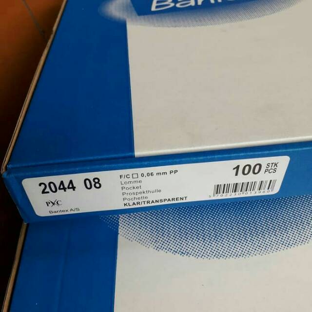 

Bantex pocket 2040 (A4), 2044 (folio)