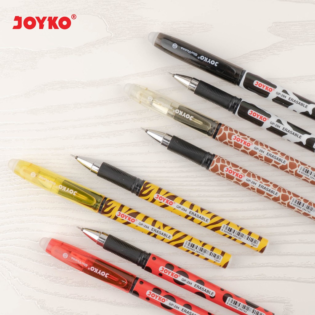 

Erasable Gel Pen Pulpen Bisa Dihapus Joyko GP-294 ShoVanna Gel 0.5 mm