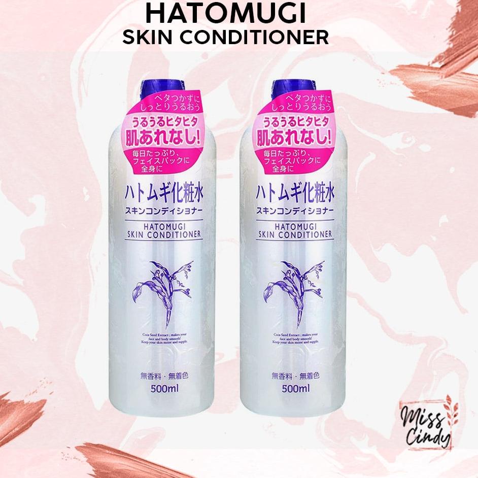GRATIS ONGKIR Hatomugi Skin Conditioner Naturie Skin Conditioning Water Toner 500ml (ART. J671)