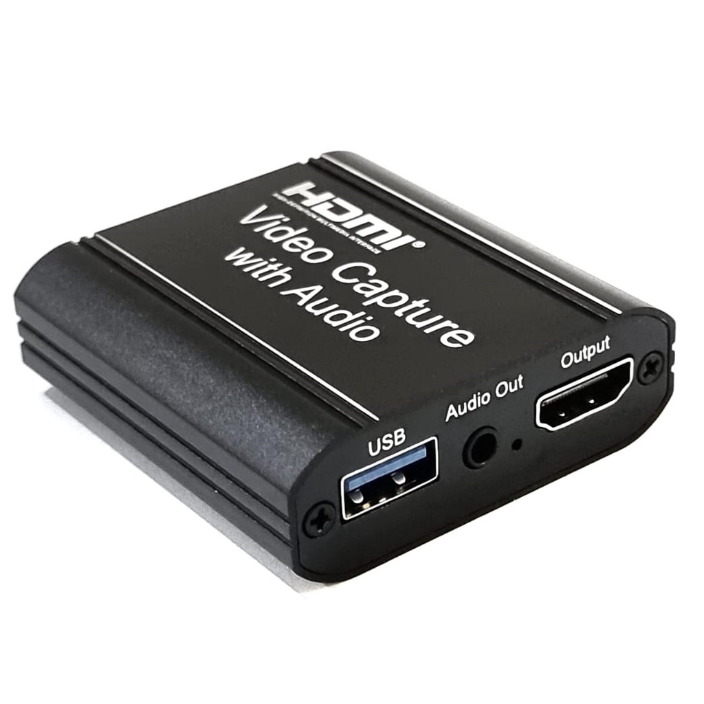 HDMI Video Capture to USB with Loop Audio 4K Video Capture Card HDTV