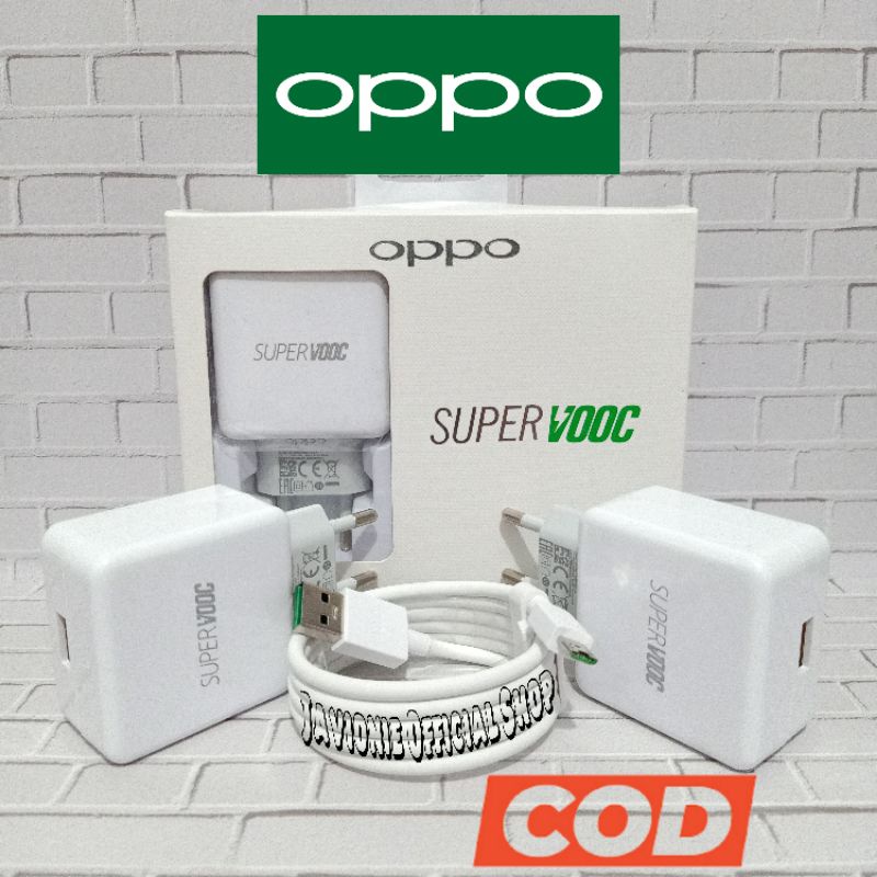 Charger Casan Cas OPPO F9 F11 F9 Pro F11 Pro Original 4A 20W VOOC MICRO USB Fast Charging