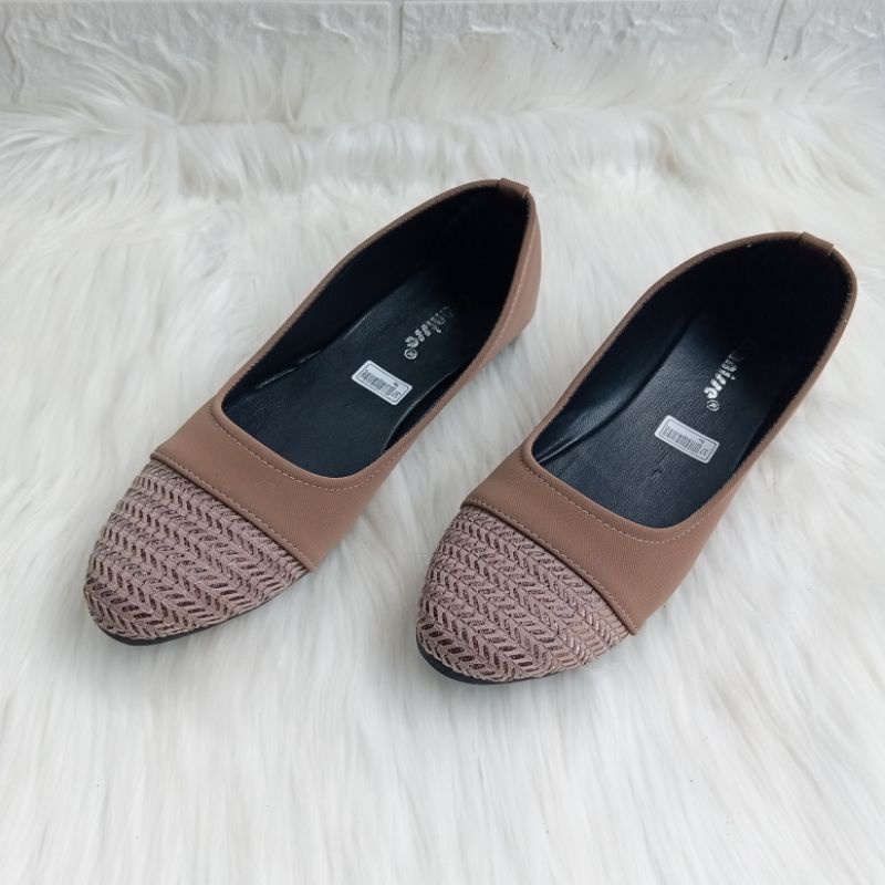 Flatshoes Wanita Terbaru Sepatu Wanita Murah Balet Sol Karet