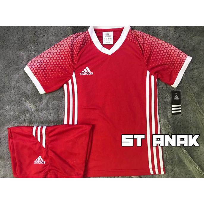 NEW Setelan Futsal Anak SD SMP Mu Away Merah / stelan jersey / baju bola