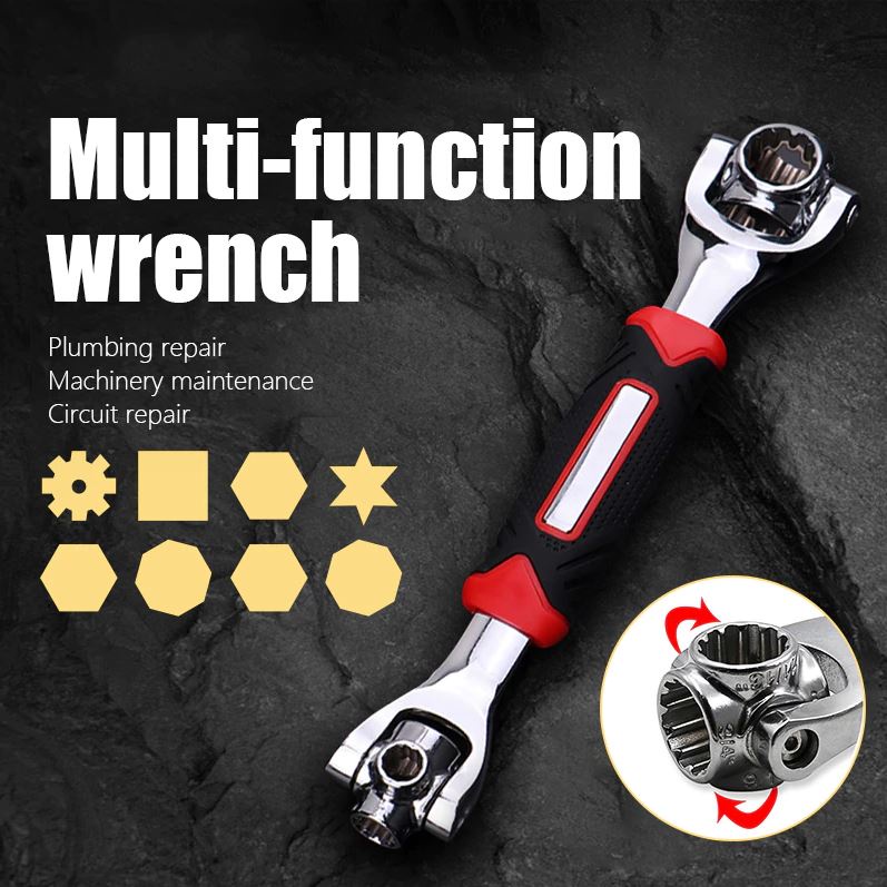 Kunci Pas Multifungsi 48 In 1 Tiger Wrench Kunci Universal Kunci Inggris