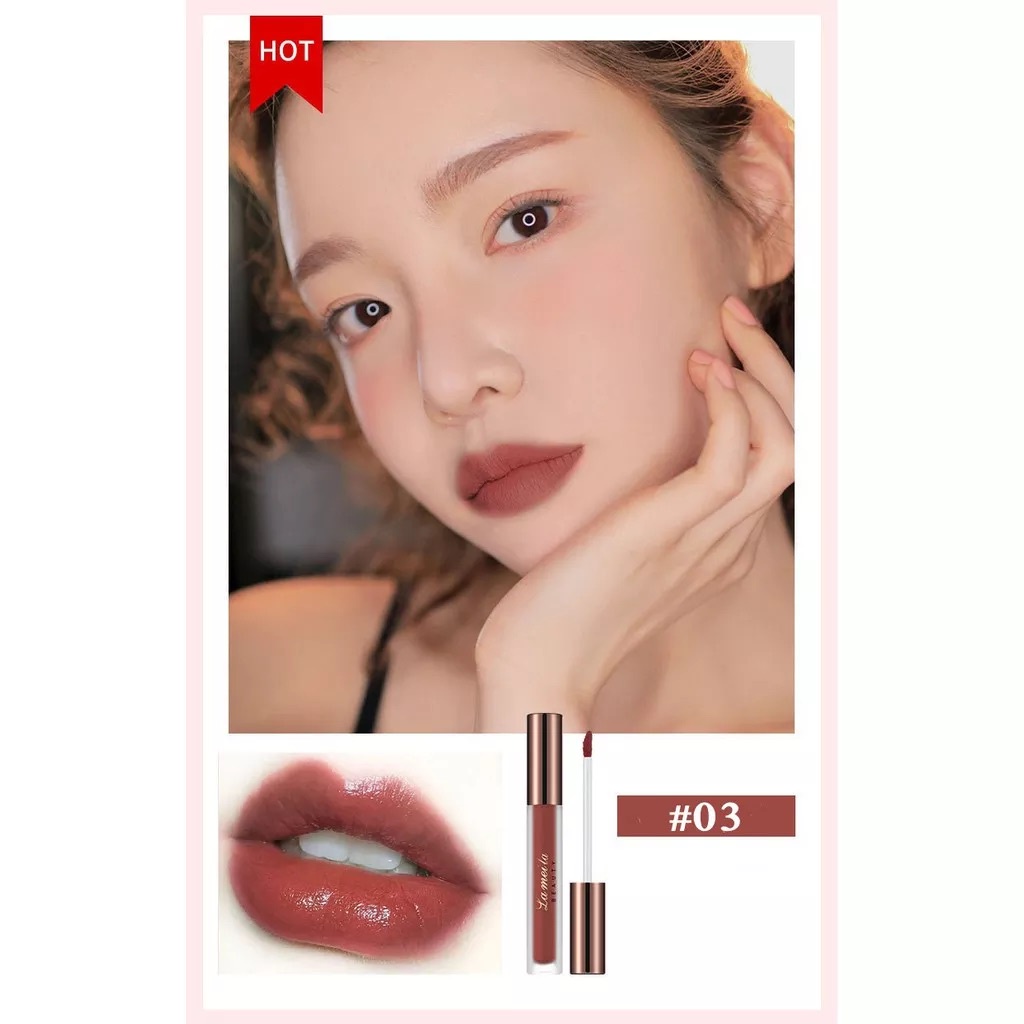 LAMEILA Silky Lip Glaze Rumah Cantik 354 LM-1029 / LM 1029 / LM1029 Lip Cream Murah Berkualitas Import