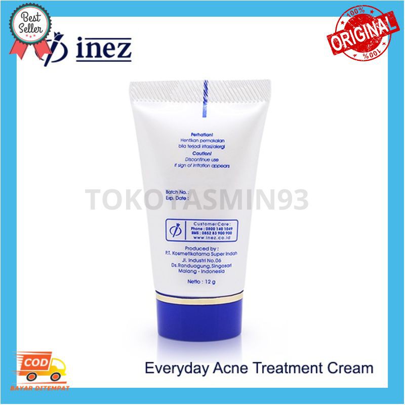 Inez Everyday Acne Treatment Cream Murah