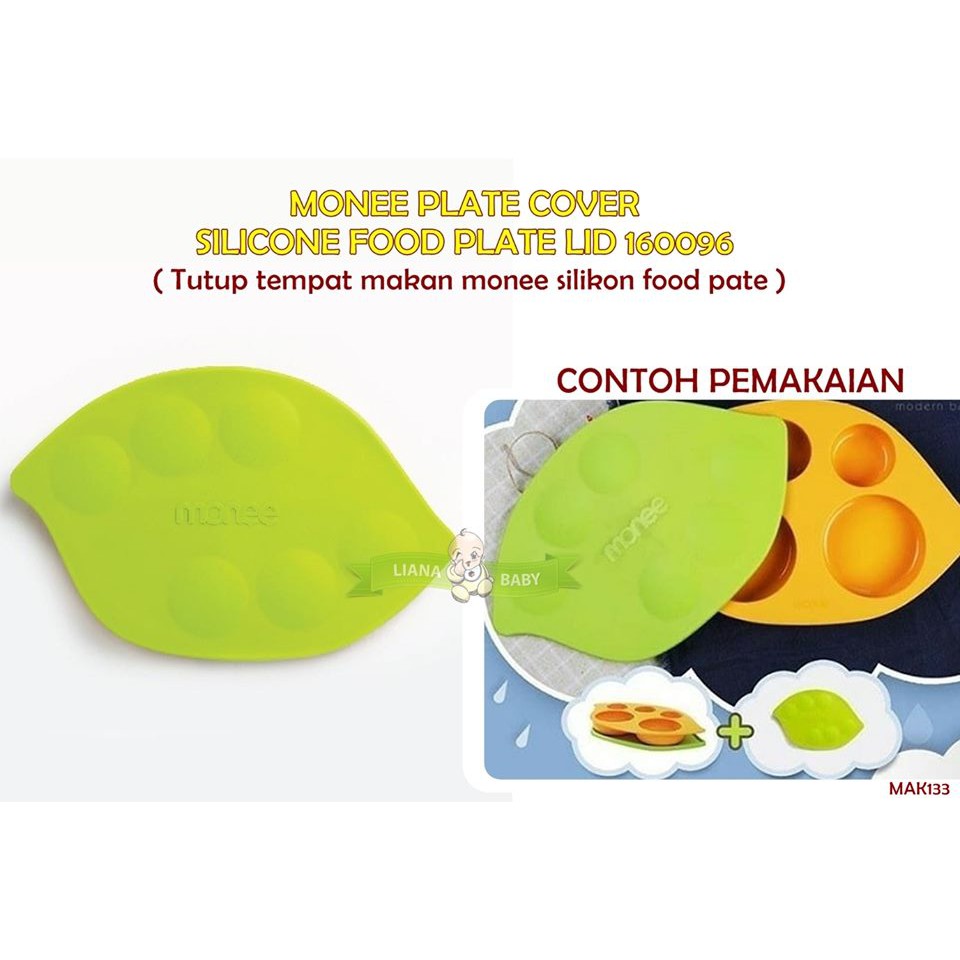 MAK133 MONEE PLATE COVER SILICONE FOOD PLATE LID 160096