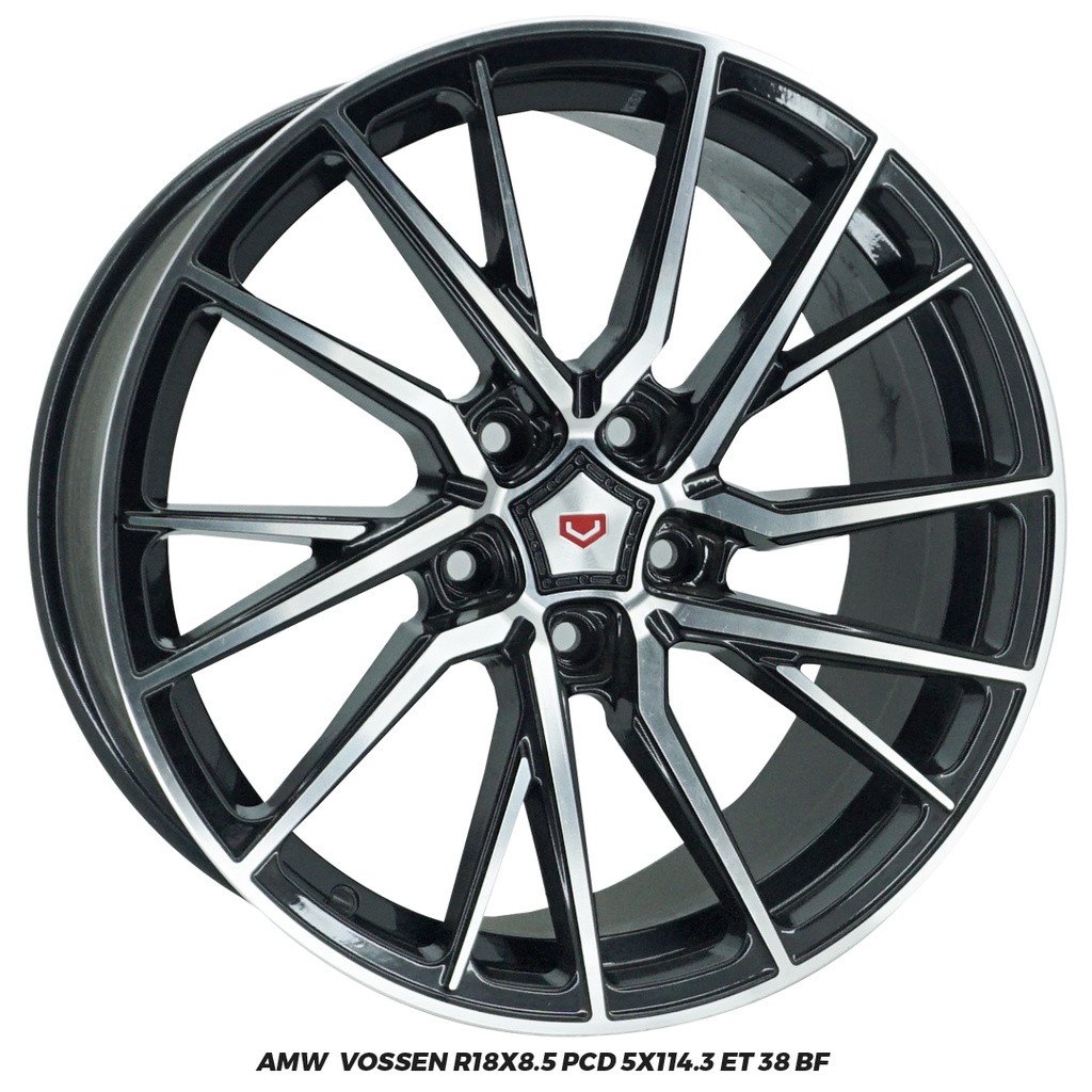 Velg Mobil AMW Vossen Ring 18x8.5 Pcd 5x114.3 ET 38 BF