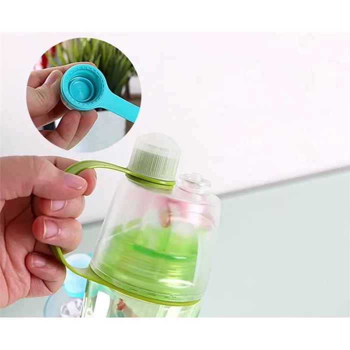 New B 600ml Portable Outdoor Cycling Spray Water Bottle