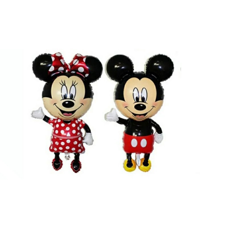 Balon foil mickey minnie/balon foil mickey minnie