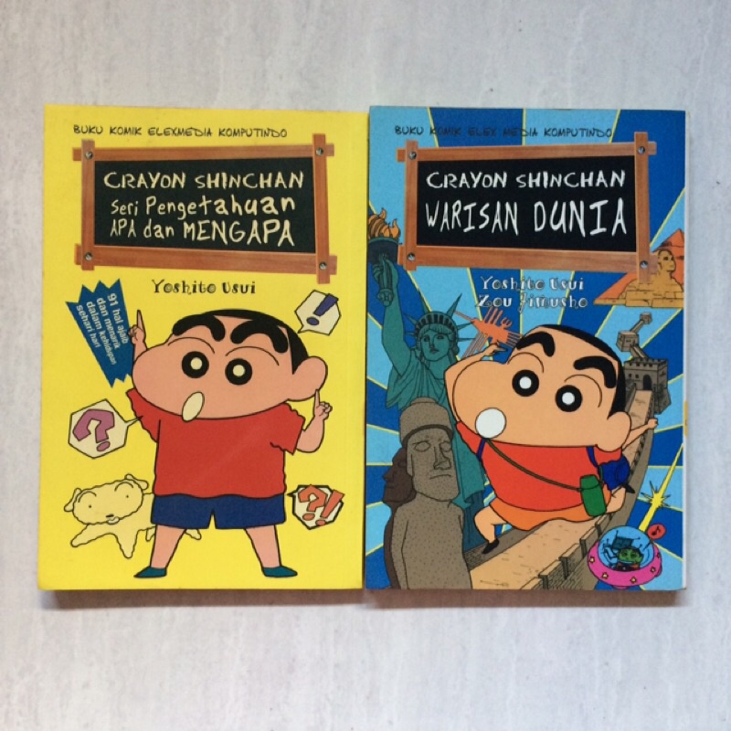 Satu Set Buku Komik Crayon Shinchan