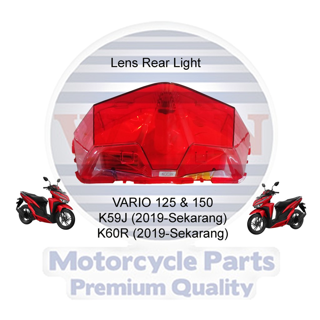 kaca mika stop vario 125 150 esp new 2018 mika kaca lampu stop belakang vario 125 150 led new 2019