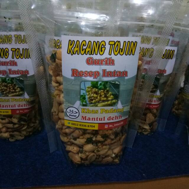 

Kacang Tojin Gurih "Resep Intan