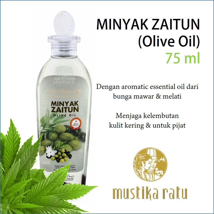 Mustika Ratu Minyak Zaitun Olive Oil 75ml 175ml Shopee Indonesia